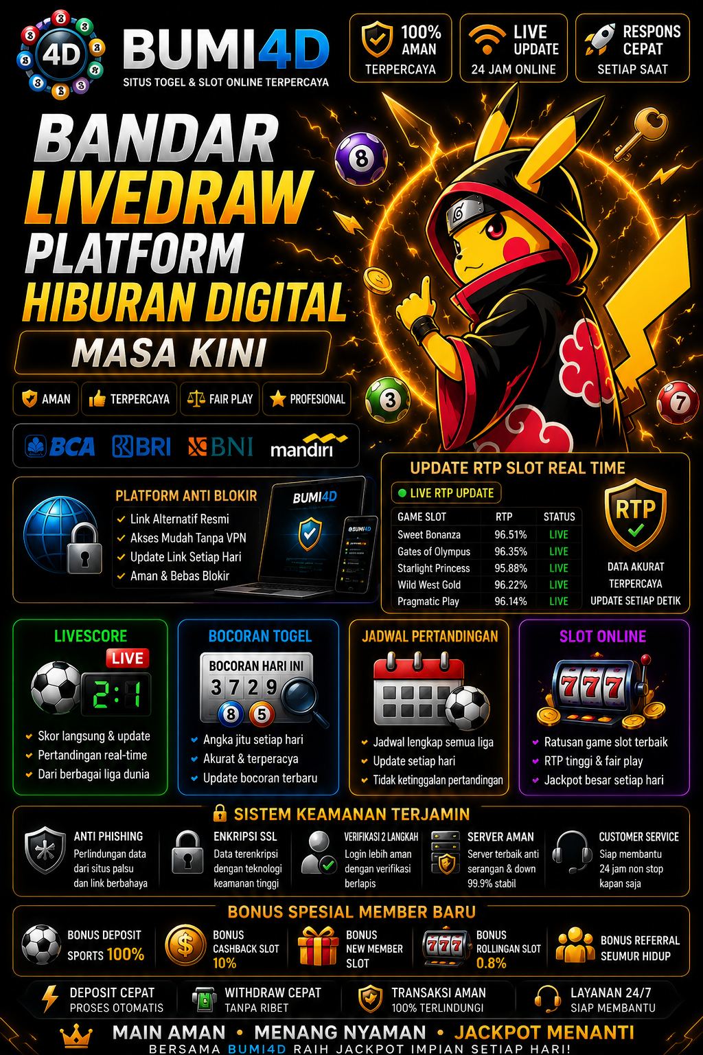 BUMI4D Bandar Livedraw Platform Hiburan Digital Masa Kini